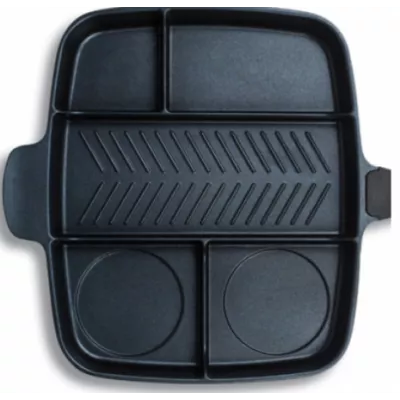 Tigaie Multifunctionala cu 5 compartimente pentru gatit Magic Pan Grill [7]