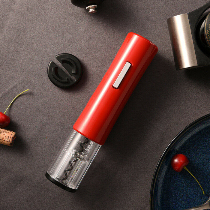 Tirbuson electric, cu accesoriu pentru taiat folia [5]