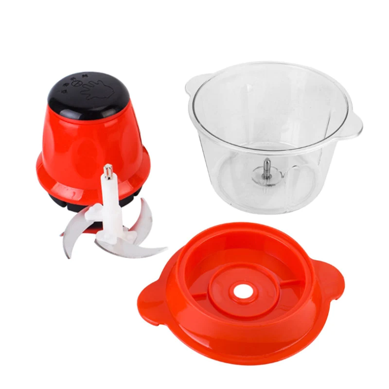 Tocator electric carne si legume, 4 lame inox, 2 viteze, capacitate 2 litri, bol sticla [2]