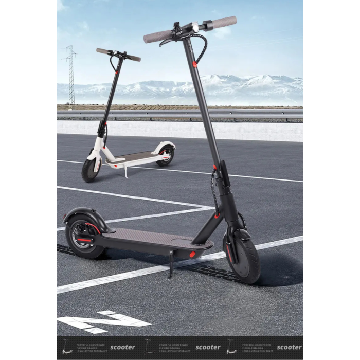 Trotineta Electrica M187, 35km/h Viteza Max, Autonomie 30 km, Display LCD, Aplicatie, 3 Moduri Condus, Roti 8.5" [6]
