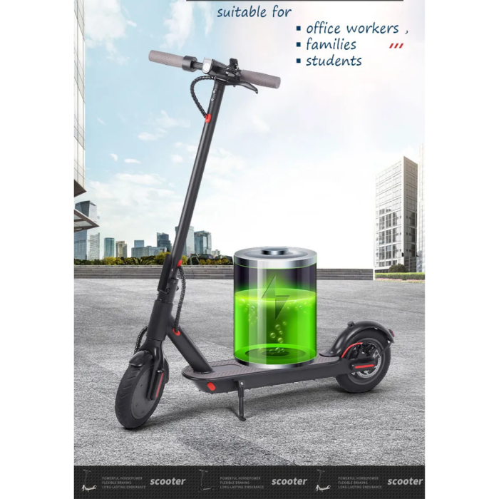 Trotineta Electrica M187, 35km/h Viteza Max, Autonomie 30 km, Display LCD, Aplicatie, 3 Moduri Condus, Roti 8.5" [17]