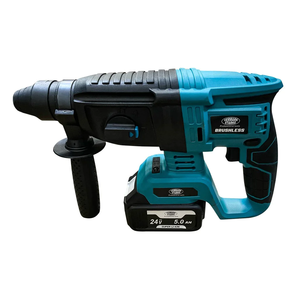 Trusa 4 Scule cu Acumulator 48V, Bormasina Impact, Polizor Unghiular, Rotopercutor, Autofiletanta [8]