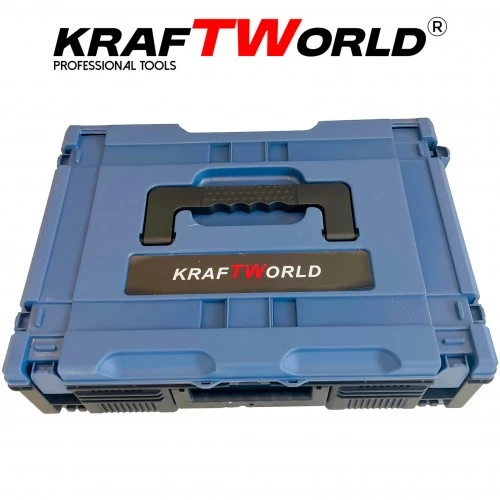 Trusa 4 Scule, Masina cu Impact + Rotopercutor + Polizor/Flex + Bormasina, cu 3 Acumulatori 36V 10AH, KraftWorld [7]