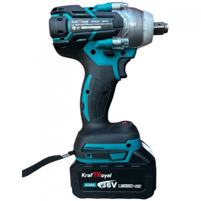 Trusa German Meister Bormasina + Flex + Rotopercutor + Masina cu Impact, 3 Acumulatori 36V 5AH + 60 Accesorii [5]