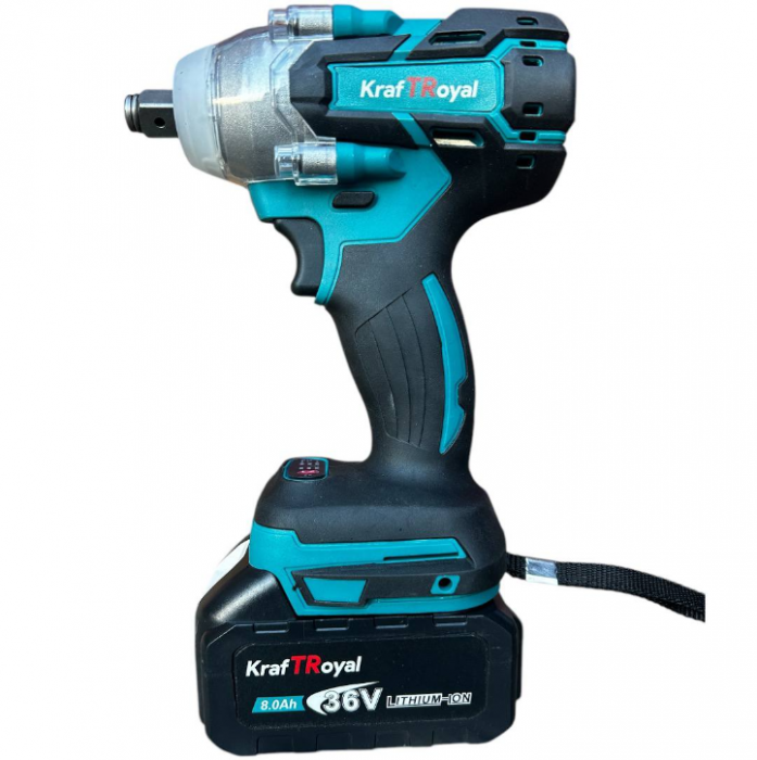 Trusa German Meister Bormasina + Flex + Rotopercutor + Masina cu Impact, 3 Acumulatori 36V 5AH + 60 Accesorii [6]