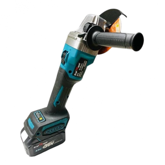 Trusa German Meister Bormasina + Flex + Rotopercutor + Masina cu Impact, 3 Acumulatori 36V 5AH + 60 Accesorii [8]