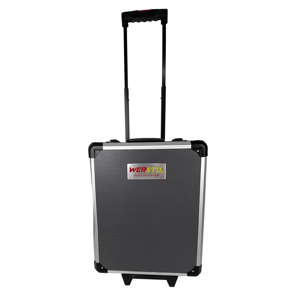 Trusa de scule cu 1050 piese, Profesionala, Troler Transport, Werstil [6]