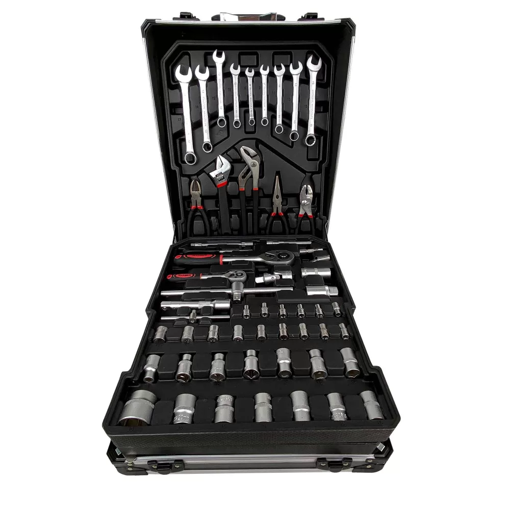 Trusa de scule cu 1050 piese, Profesionala, Troler Transport, Werstil [3]