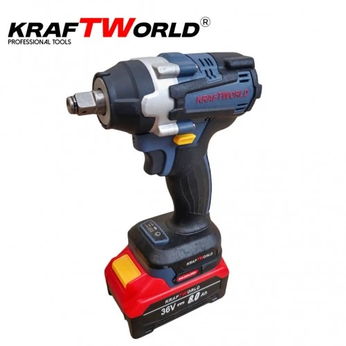 Trusa KraftWorld Masina cu Impact + Polizor Unghiular / Flex, cu 2 Acumulatori 36V 8AH [8]