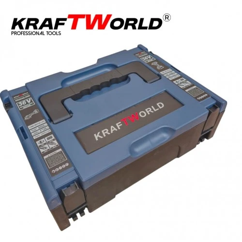 Trusa KraftWorld Masina cu Impact + Polizor Unghiular / Flex, cu 2 Acumulatori 36V 8AH [13]