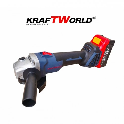 Trusa KraftWorld Masina cu Impact + Polizor Unghiular / Flex, cu 2 Acumulatori 36V 8AH [10]