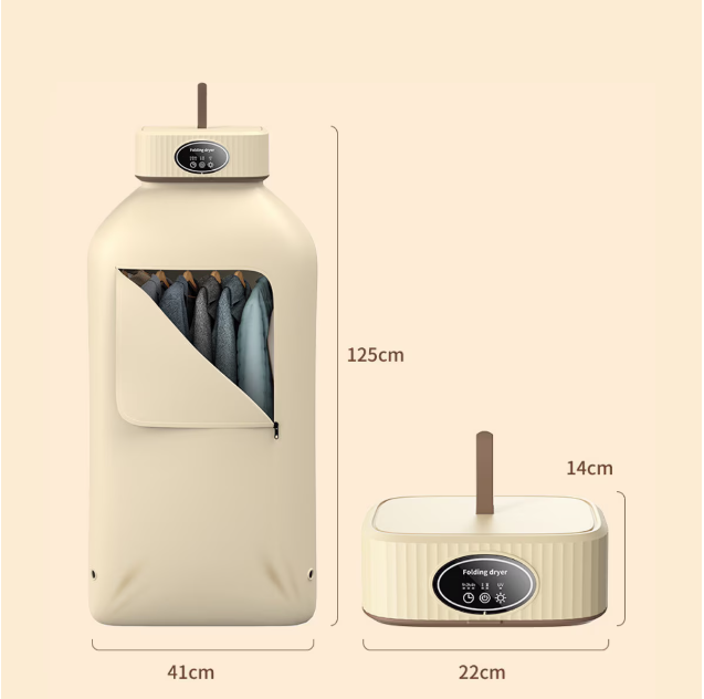 Uscator de Haine Electric, Pliabil, de Uz Casnic, Capacitate 10 KG, Portabil, Usuca rapid, Calitate premium [9]