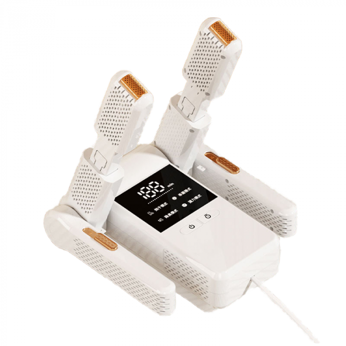 Uscator Electric pentru 2 perechi de Incaltaminte, functie dezinfectare UV, suport reglabil, temporizator, design pliabil [7]