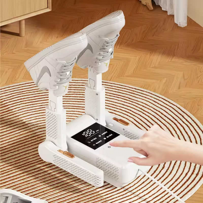 Uscator Electric pentru 2 perechi de Incaltaminte, functie dezinfectare UV, suport reglabil, temporizator, design pliabil [2]