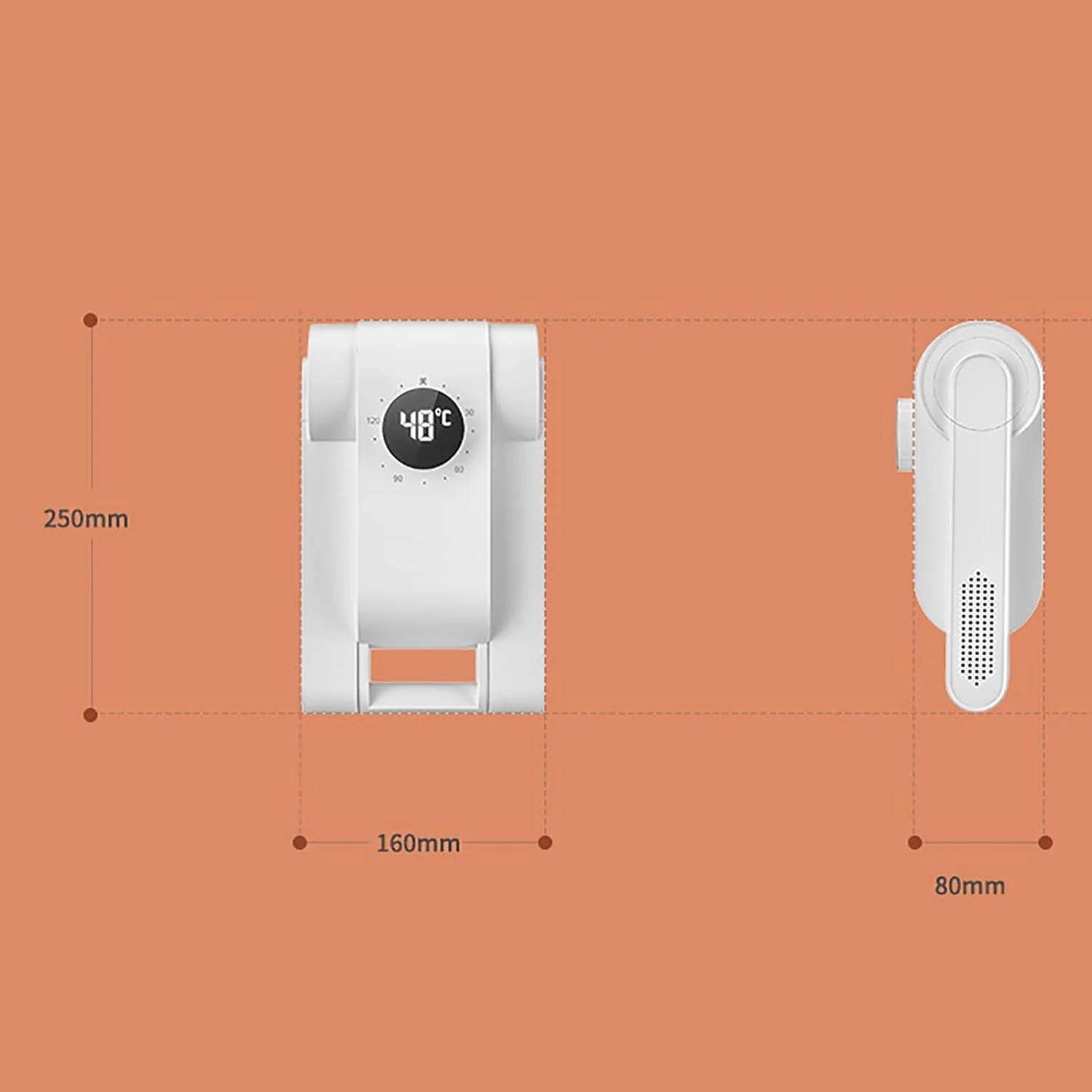 Uscator electric pentru incaltaminte cu functie de dezinfectare UV, suport reglabil si temporizator, design pliabil [10]