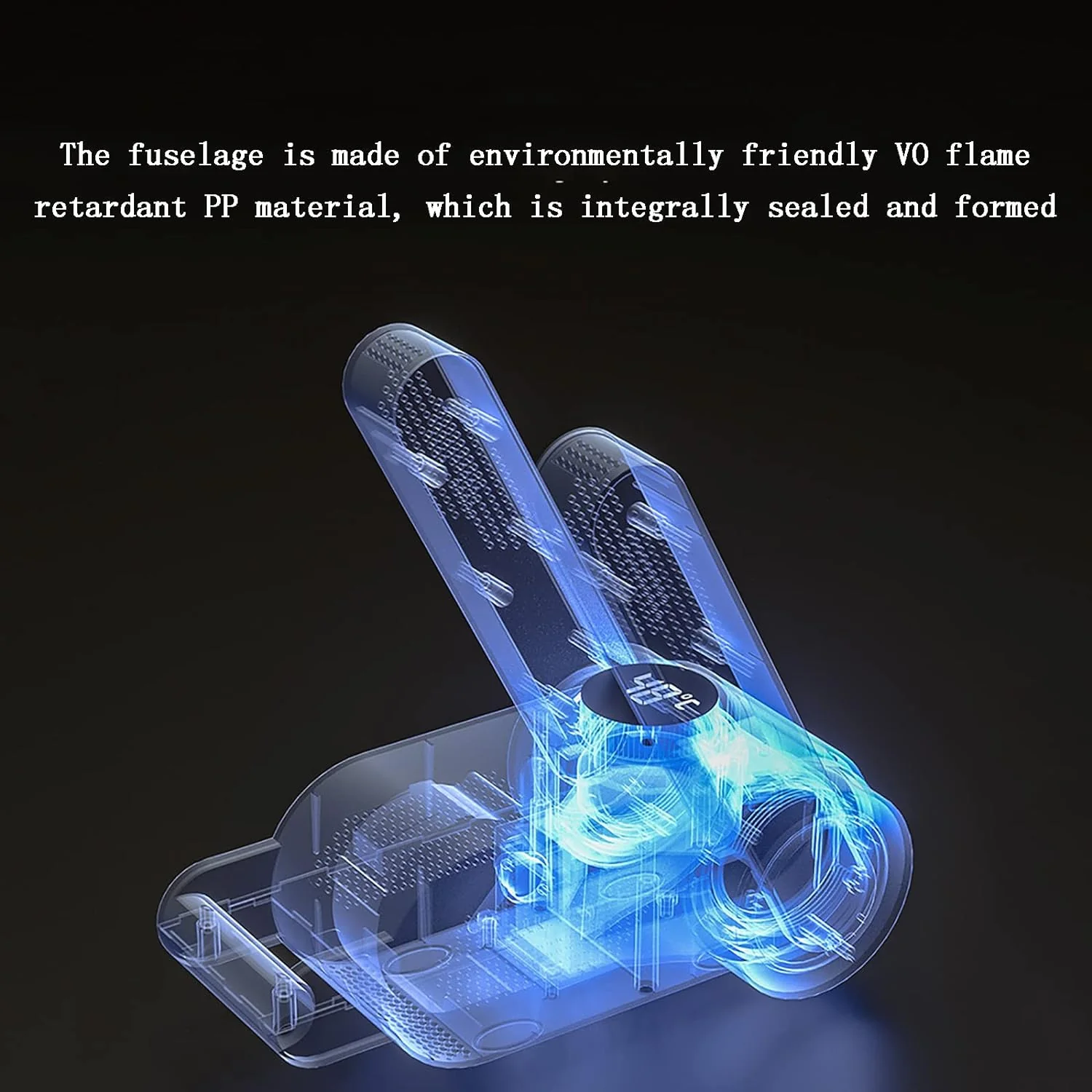 Uscator electric pentru incaltaminte cu functie de dezinfectare UV, suport reglabil si temporizator, design pliabil [8]