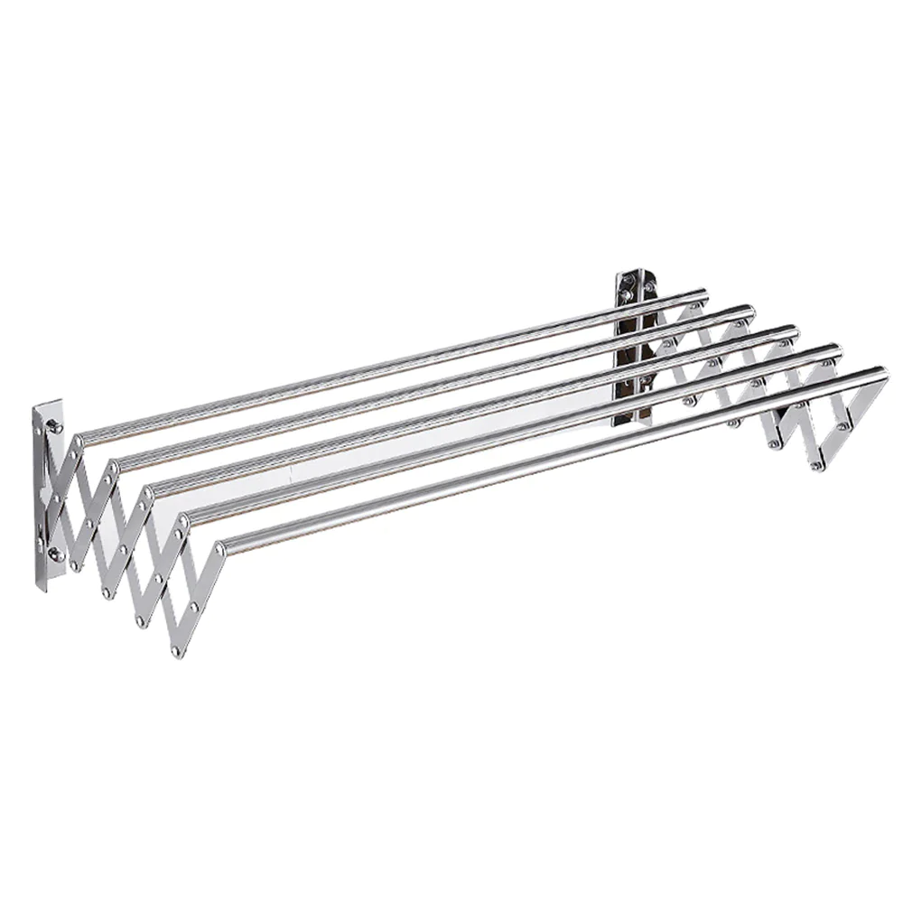 Uscator rufe din aluminiu, retractabil, cu prindere in perete 70cm [7]