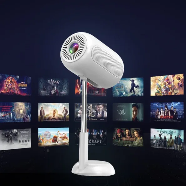 Videoproiector 4K inteligent, 12000 lumeni, suport extensibil, 240 ANSI, WiFi, Bluetooth, 4M proiectie [12]