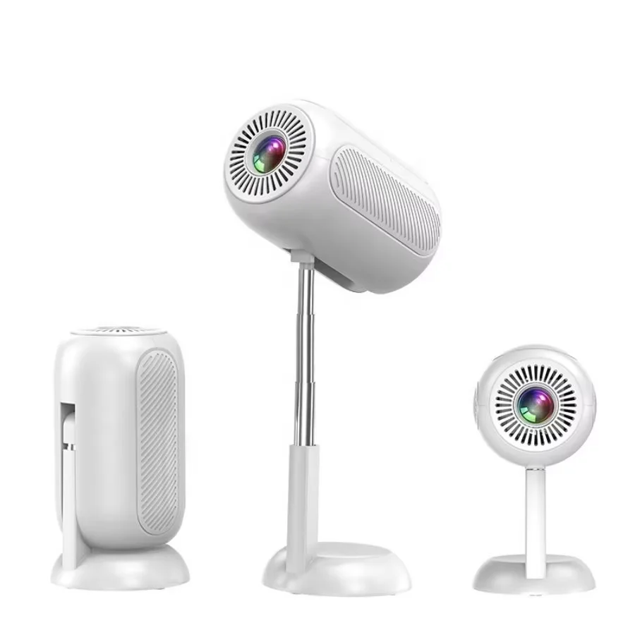 Videoproiector 4K inteligent, 12000 lumeni, suport extensibil, 240 ANSI, WiFi, Bluetooth, 4M proiectie [2]