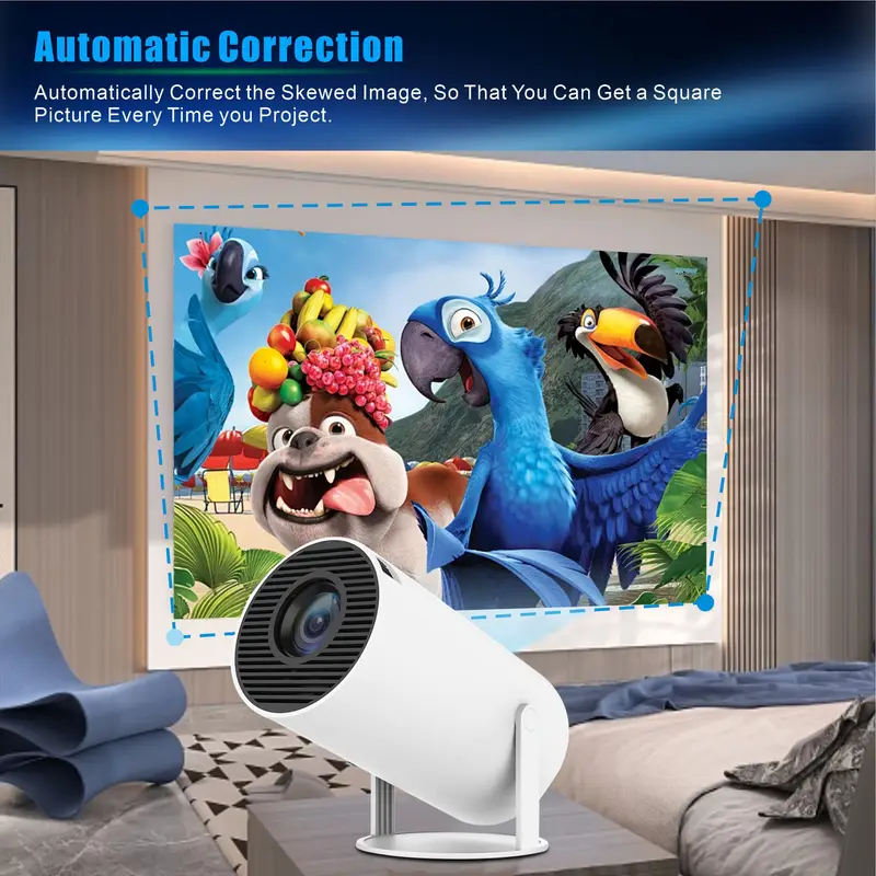 VideoProiector Portabil, proiectie din pc/telefon filme, muzica, evenimente sportive, HD [2]