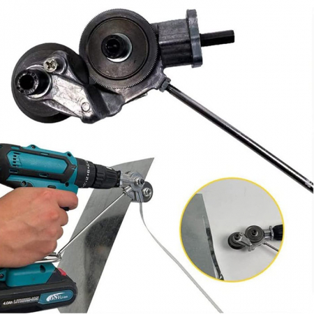 Adaptor Pentru Taiat Tabla, Cu Role Pentru Bormasina [1]
