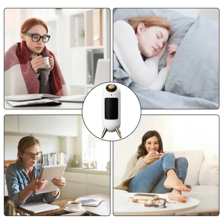 Aeroterma Electrica Portabila, 2 Trepte de Putere 800W/1200W, pentru Interior, 33 x 12.5 cm [3]