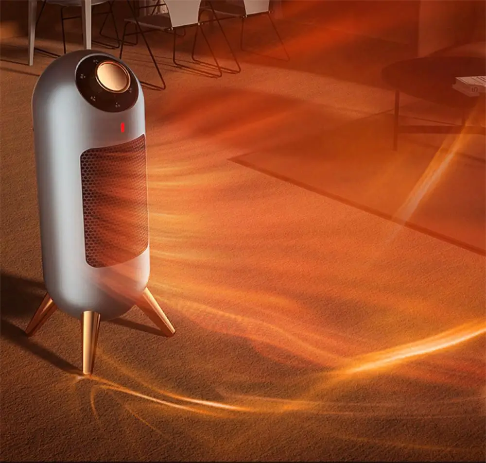 Aeroterma Electrica Portabila, 2 Trepte de Putere 800W/1200W, pentru Interior, 33 x 12.5 cm [1]