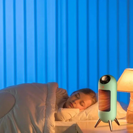 Aeroterma Electrica Portabila, 2 Trepte de Putere 800W/1200W, pentru Interior, 33 x 12.5 cm [7]