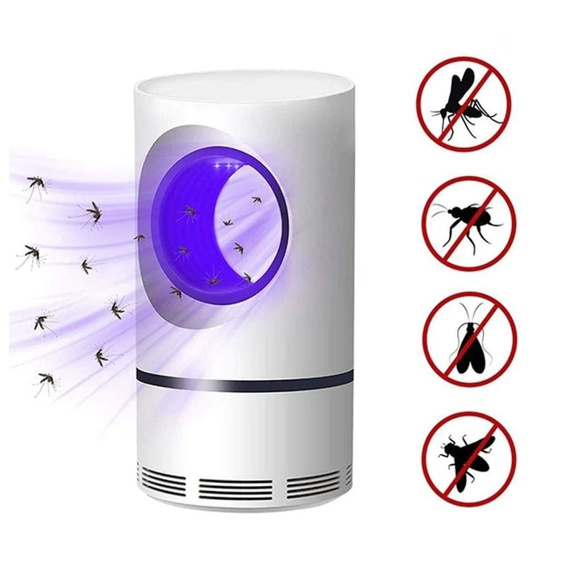 TOATE PRODUSELE - Aparat antiinsecte si tantari cu Lampa UV si aspiratie, Mosquito Killer, alimentare usb, 5W