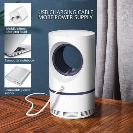 Aparat antiinsecte si tantari cu Lampa UV si aspiratie, Mosquito Killer, alimentare usb, 5W [7]