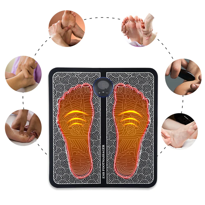 Aparat cu functii de Masaj pentru talpi, prin Electrostimulare, 5 moduri [2]