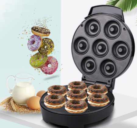 Aparat electric pentru 7 gogosi inelus, Donut Maker [1]