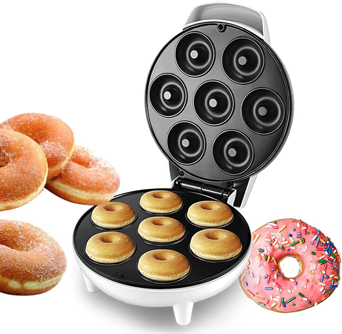 TOATE PRODUSELE - Aparat electric pentru 7 gogosi inelus, Donut Maker