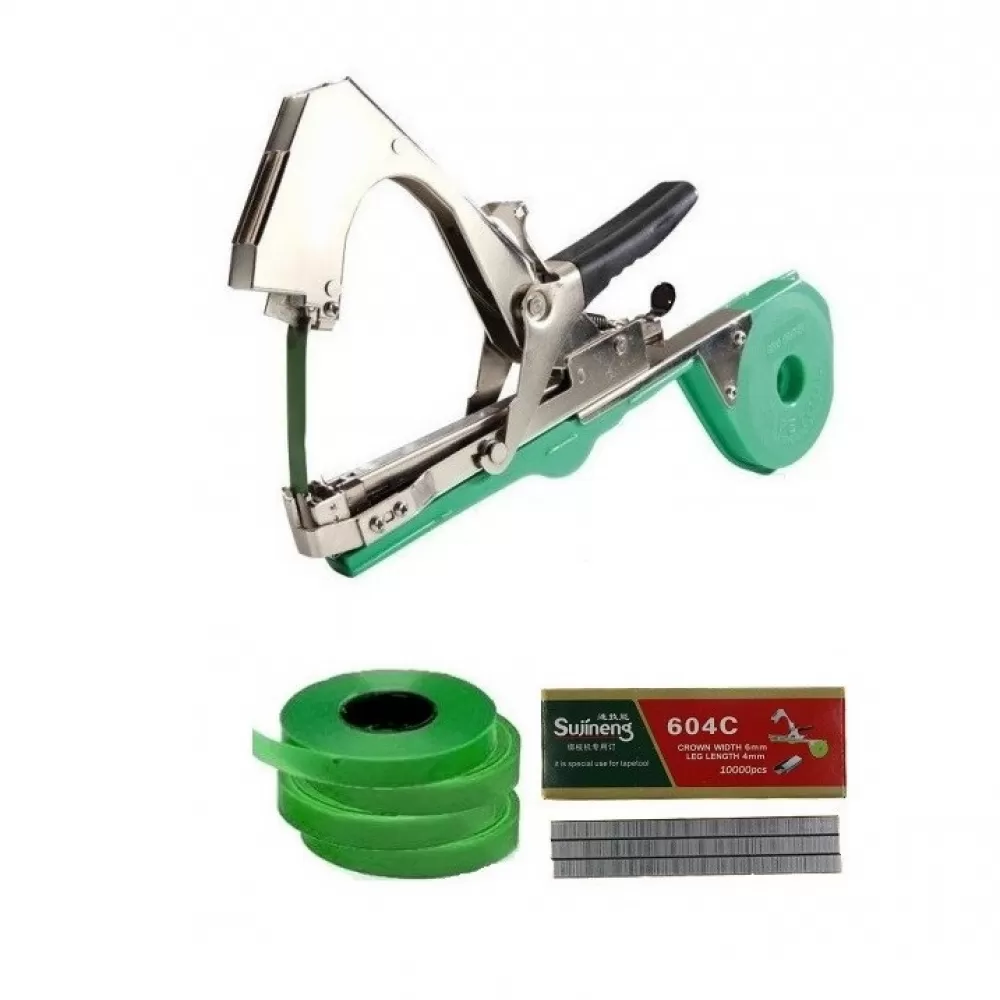TOATE PRODUSELE - Aparat pentru legat vita de vie, legume, pomi fructiferi + 4 role + 10000 capse