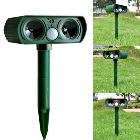 TOATE PRODUSELE - Aparat solar impotriva daunatorilor - cartite, iepuri, soareci, dihori, Solar Animal Repeller