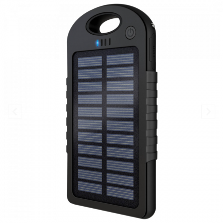 TOATE PRODUSELE - Baterie Externa cu Incarcare Solara 5000 mAh, 2 x USB
