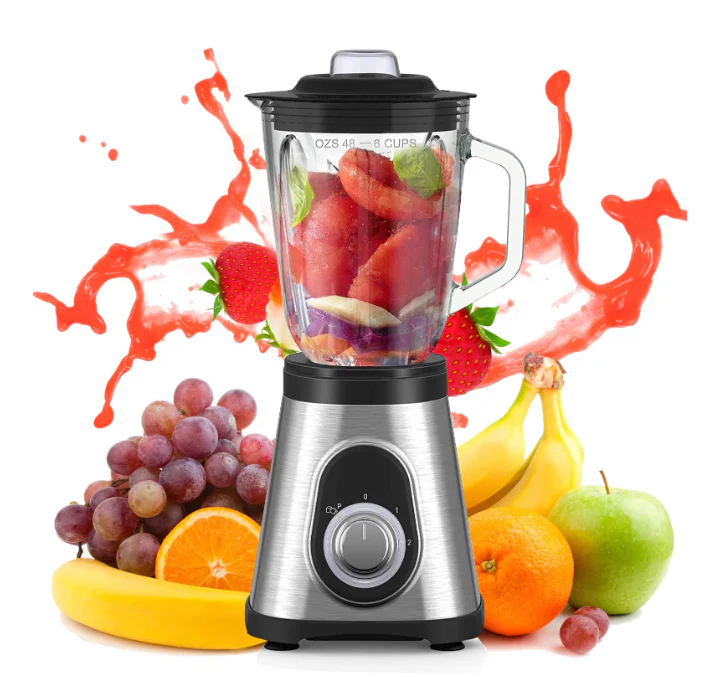 TOATE PRODUSELE - Blender din Inox Jubake, 2in1, 5 viteze, Rasnita Inclusa