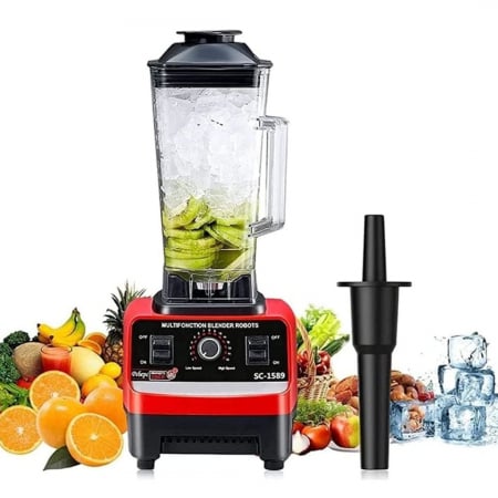 ARTICOLE BUCATARIE - Blender Profesional 4500W, 2L capacitate, motor din cupru, 15 viteze