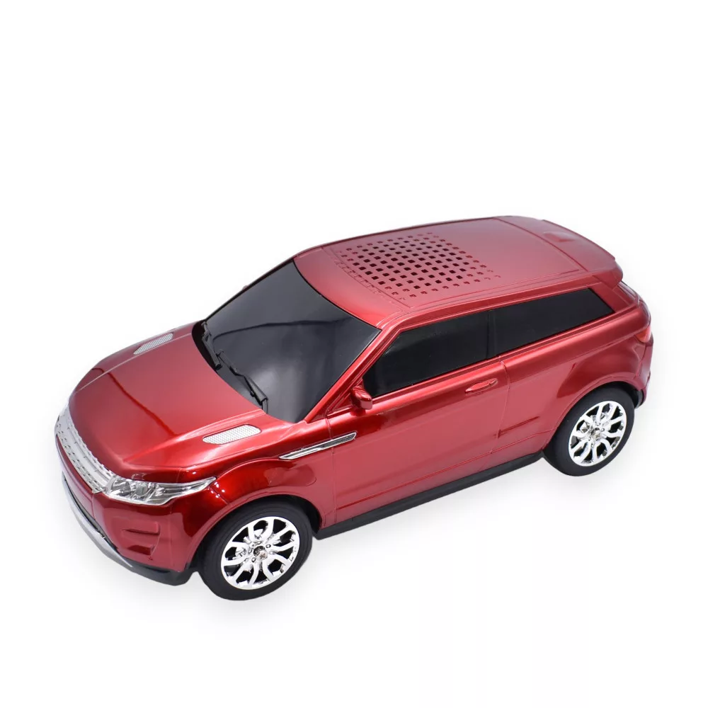 Boxa Bluetooth tip masinuta Range R, Functie Radio, redare TF/USB/AUX, Rosie [2]