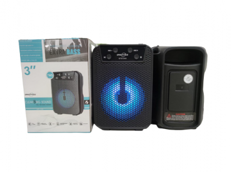 Boxa portabila Bluetooth, Lumina LED [1]