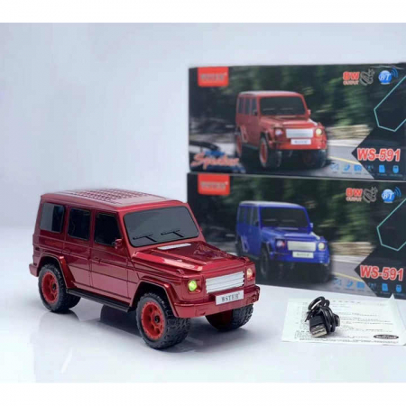 TOATE PRODUSELE - Boxa Portabila tip Masina G Class, Functie Radio, AUX, mp3, Joc de lumini faruri