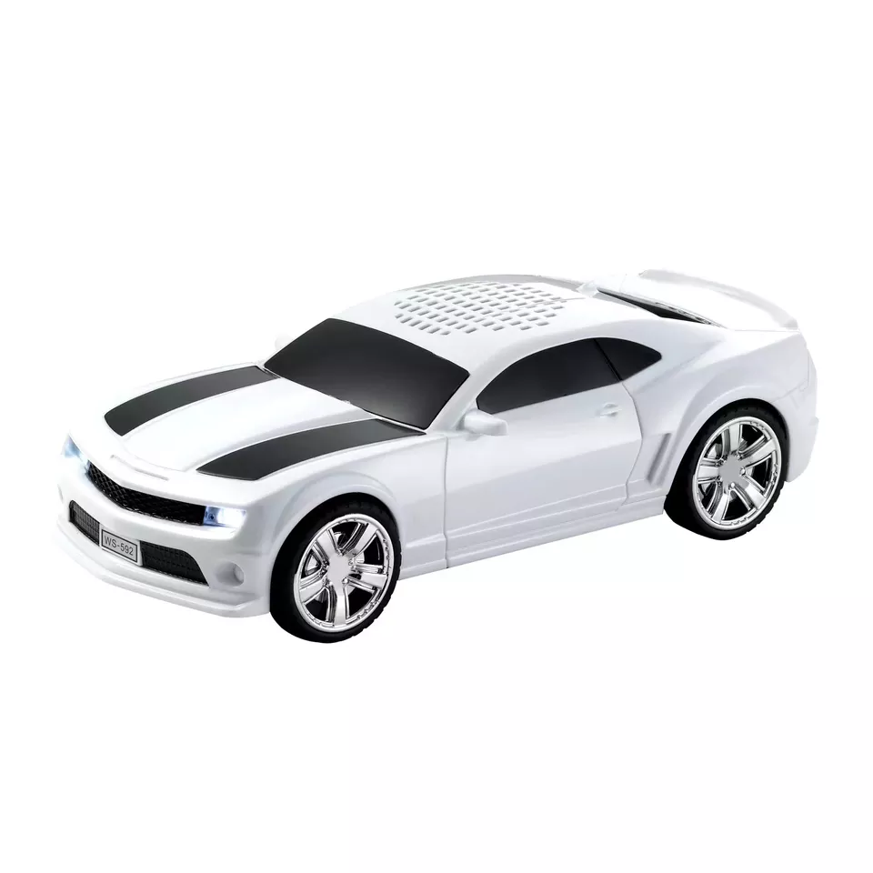 Boxa Portabila Wireless Tip Masinuta Camaro, Functie Radio, USB, AUX, TF [4]
