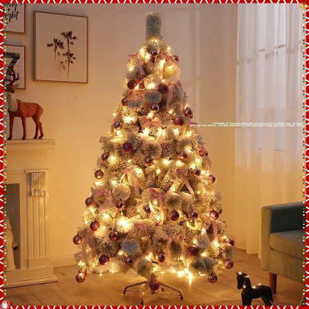 Brad artificial inzapezit, nins, 1.8M inaltime, Model Ace de Pin, Ramuri dese, Include Suport Metalic [4]