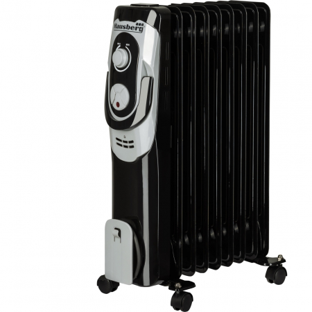 TOATE PRODUSELE - Calorifer electric 2000 W, 9 elementi, 3 nivele de putere, termostat reglabil, Hausberg HB-8910