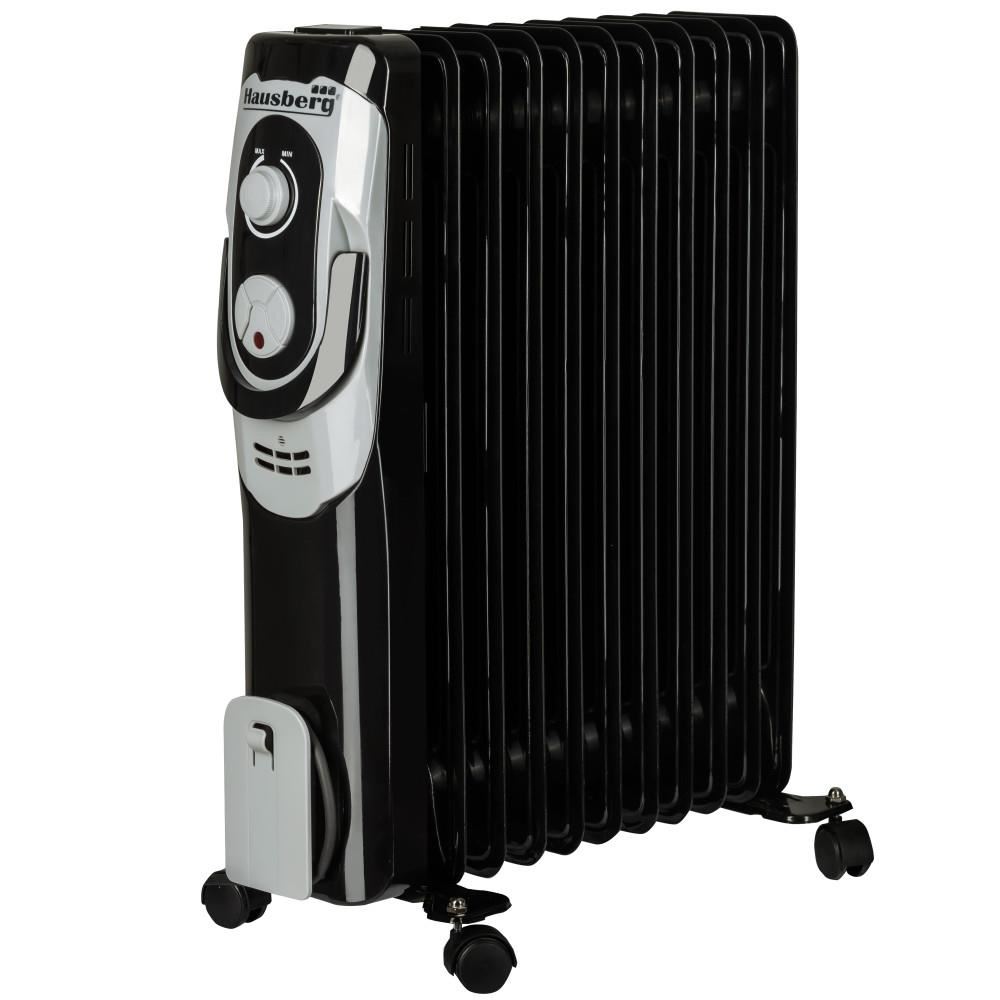 TOATE PRODUSELE - Calorifer electric, 2500 W, 11 elementi, 3 nivele de putere, termostat reglabil, Hausberg HB-8920