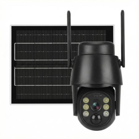 Camera de Supraveghere 4G cu Panou Solar, 5MP Full HD, PTZ, Detectare Miscare, Night Vision, Card 32GB Inclus [11]