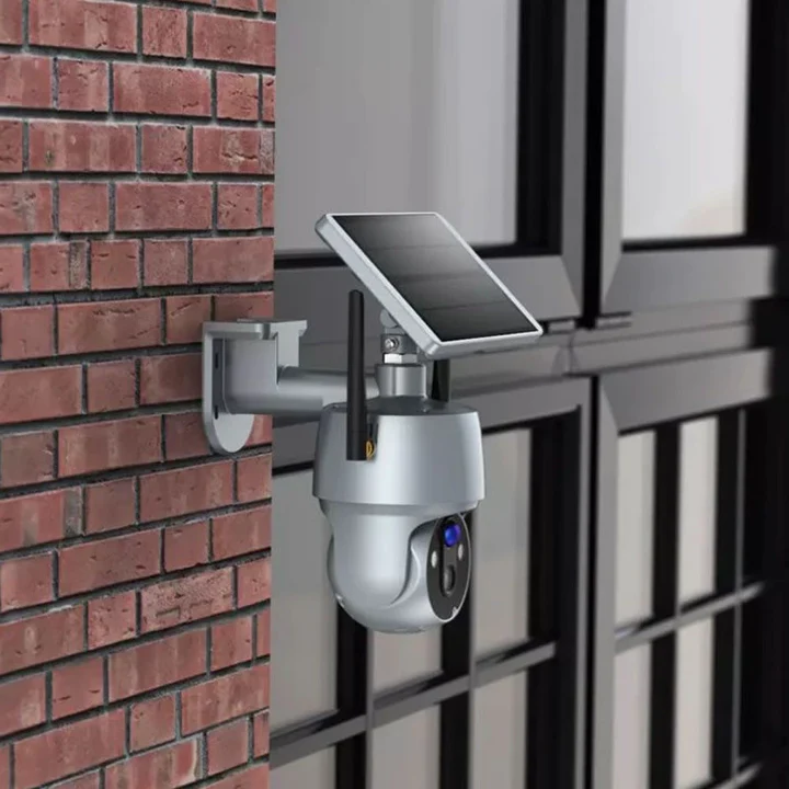 Camera de Supraveghere 4G, Panou Solar, 6MP, Microfon si Difuzor, Infrarosu, Andowl Q-SX01 [3]