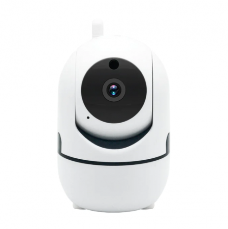 Camera de supraveghere Wi-FI, Interior, Monitor Bebe cu Night Vision si Rotire Automata, Full HD, Conectare Telefon [6]