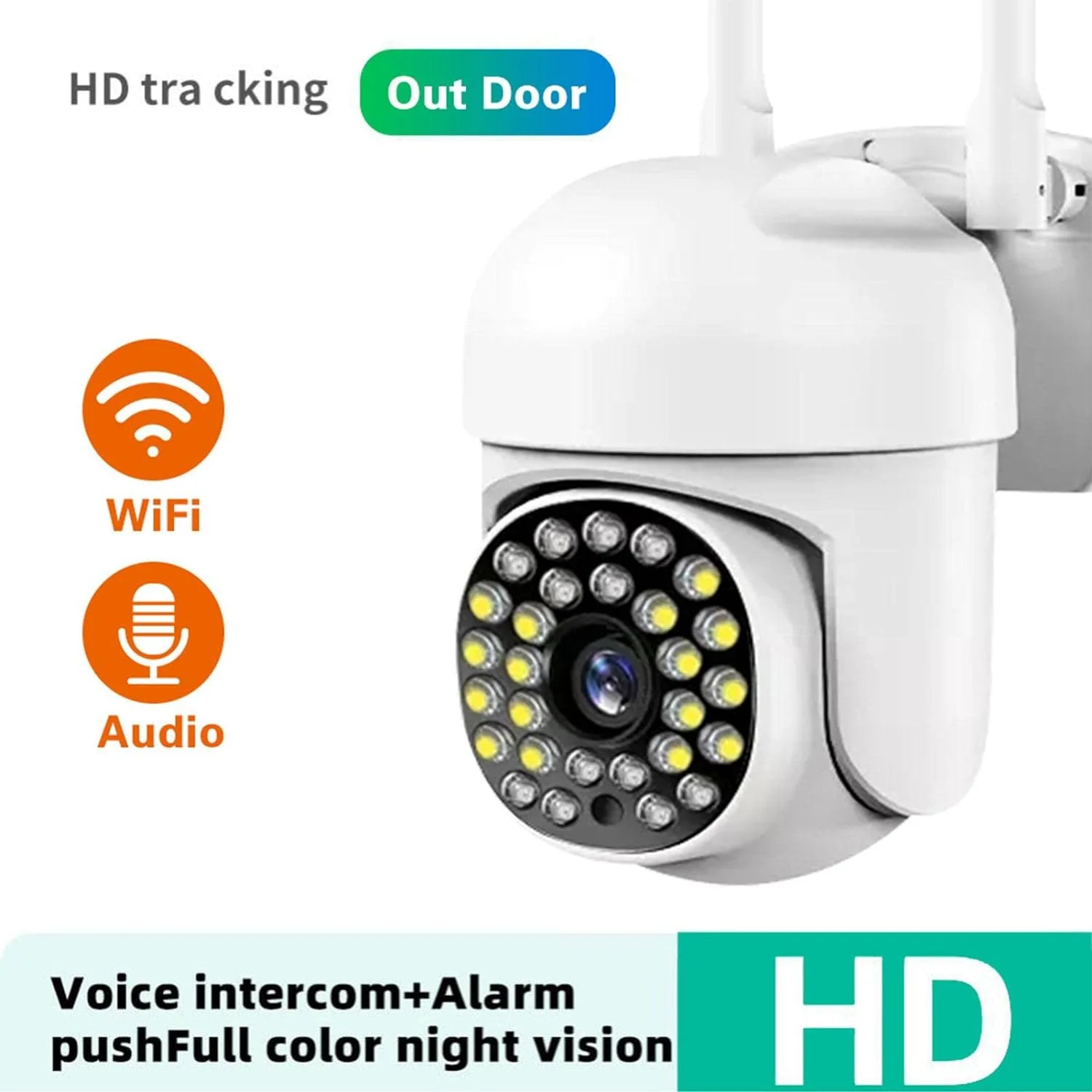 Camera de Supraveghere WiFi, IP66, HD WIRELESS, 2 MP, 1920 X 1080 Pixeli [4]