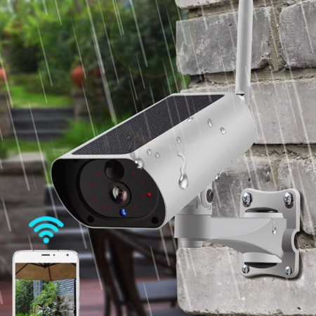Camera de Supraveghere Solara WiFi, FULL HD, 2MP, Impermeabila, fara cabluri, Acumulatori inclusi [2]